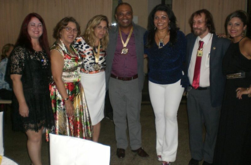Athylla Borborema recebe a Medalha Luís Camões de Literatura no Rio de Janeiro
