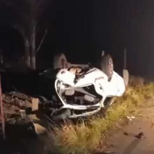 Jovem morre após acidente de carro na BR-418, em Posto da Mata