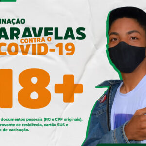 Caravelas vai vacinar pessoas com 18 anos ou mais