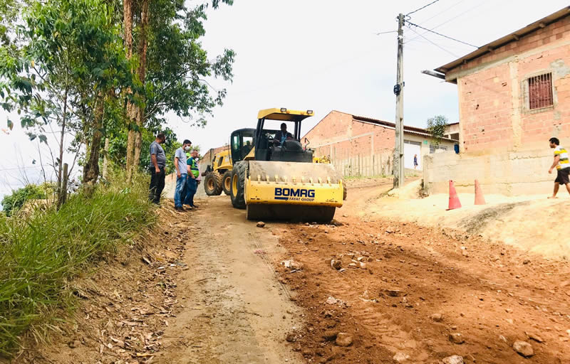 Prefeitura inicia serviço de revitalização em rua para melhorar mobilidade no bairro Juca Rosa