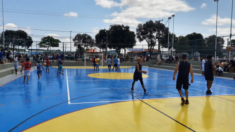 Prefeito Marcelo Belitardo entrega moderna Praça de Lazer à população de Teixeira de Freitas