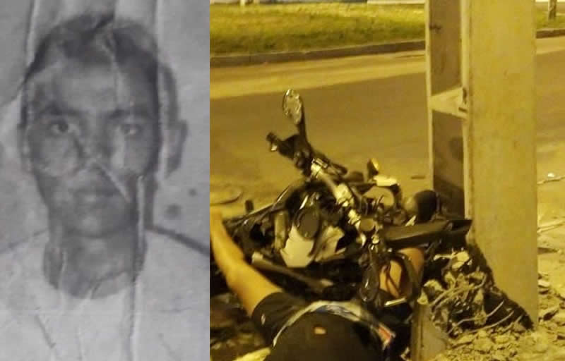 Teixeira de Freitas: Morre no hospital homem que bateu moto de luxo em poste de energia da Coelba