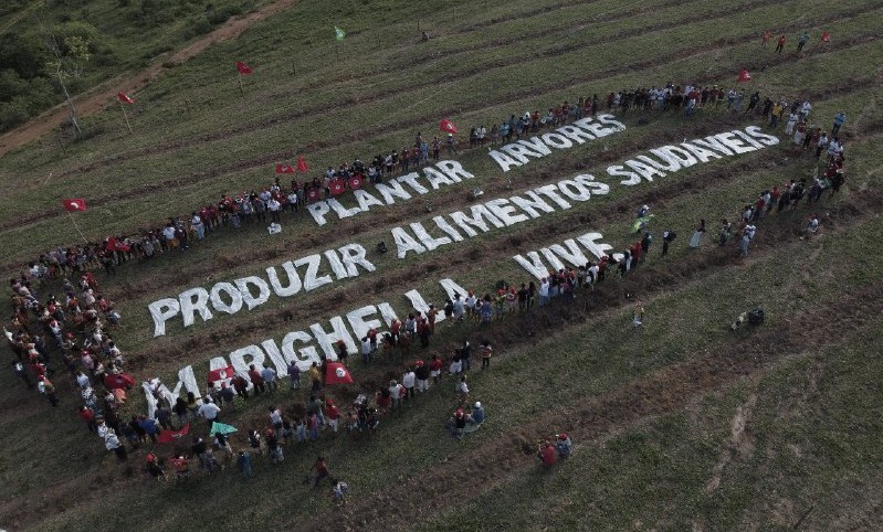 MST recepciona 3 mil pessoas na exibição do filme “Marighella” no assentamento Jaci Rocha em Prado