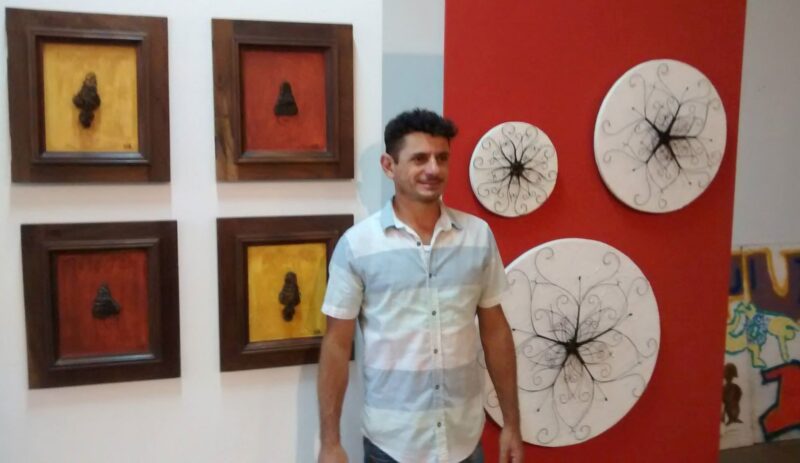 Shopping PátioMix sedia durante todo mês de dezembro exposição do artista plástico Cil Farney Gonzaga