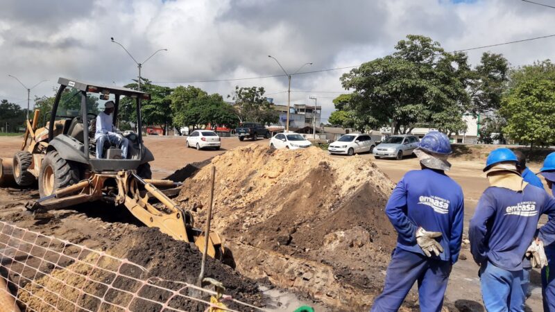 Mucuri: PMM e EMBASA concluem obras de coleta e tratamento de esgoto sanitário do Cidade Nova em Itabatã