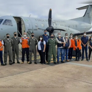 Equipes da Defesa Civil Nacional e do MS decolam para sul da BA