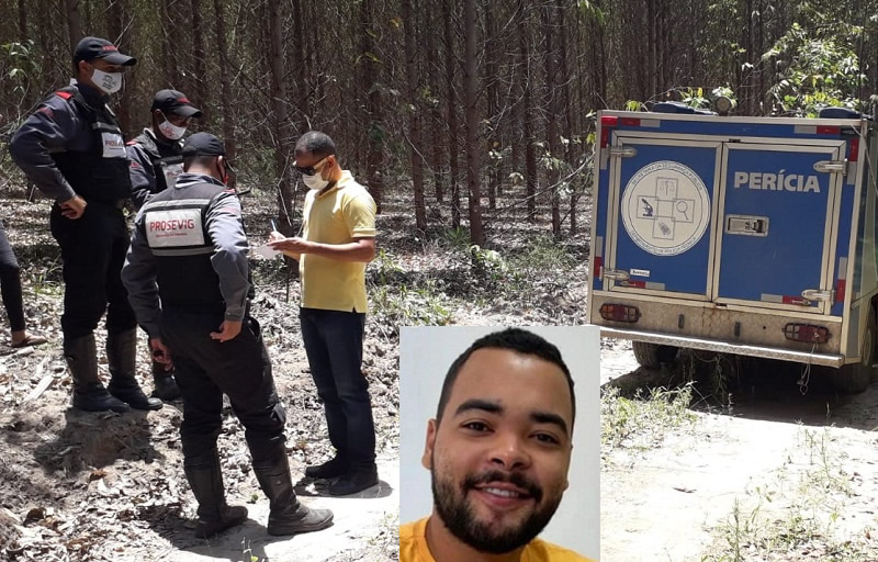 Corpo encontrado com parte carbonizada é de jovem que estava desaparecido em Teixeira de Freitas