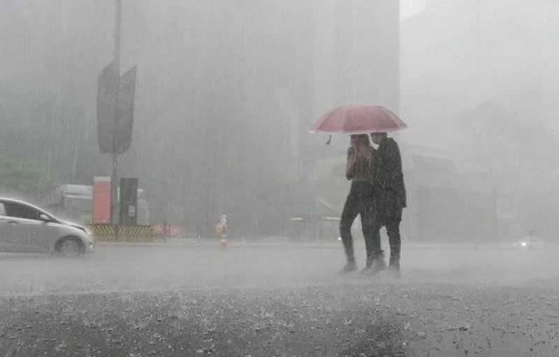 Inmet emite alerta de grande perigo para chuva em municípios do extremo sul