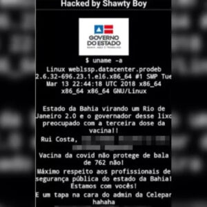 Hackers invadem site da Secretaria de Segurança Pública da Bahia