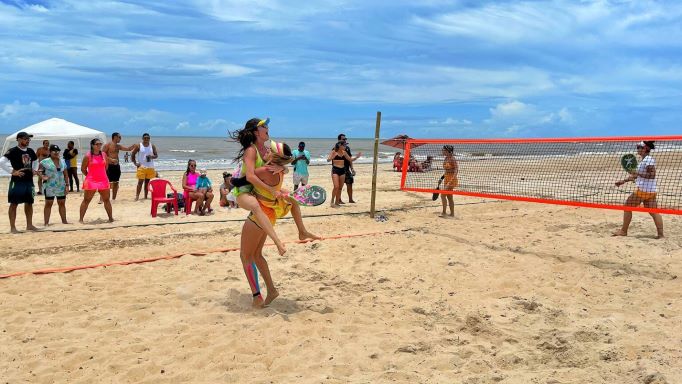 Conheça os resultados dos 230 jogos do 1º Circuito de Beach Tennis em Mucuri