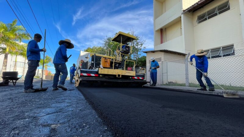 Município cumpre maior plano de asfaltamento da história de Mucuri