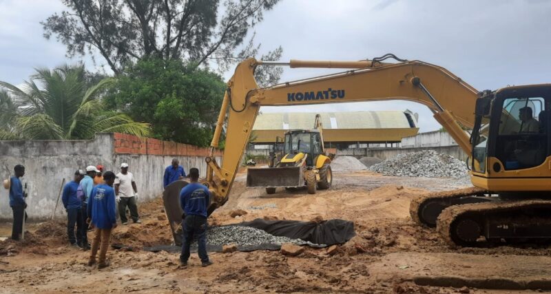 Município decide construir Caixas Secas por melhorias na rede pluvial da cidade de Mucuri