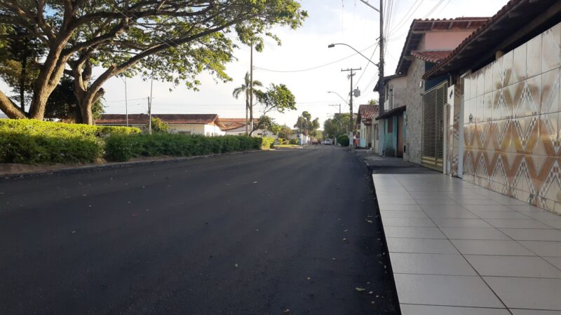 Começam as obras de asfaltamento das ruas centrais de Mucuri