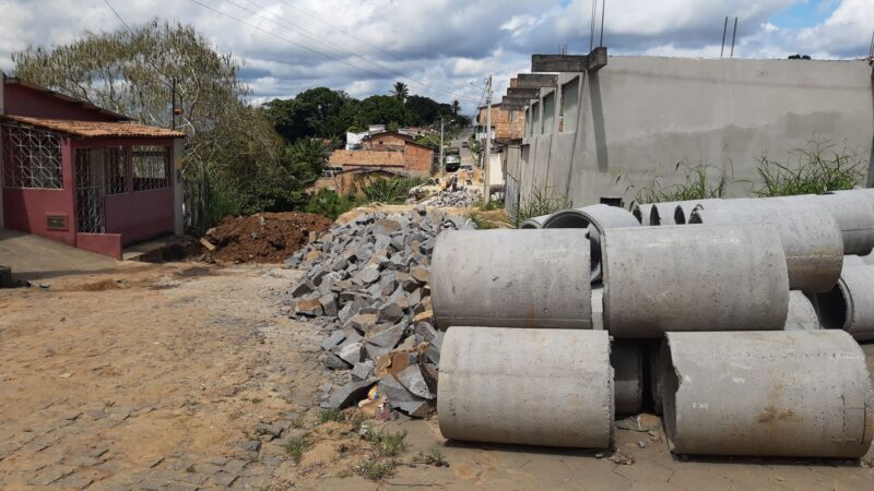 Obras de restauração do município vem contemplando a cidade e o interior de Itamaraju