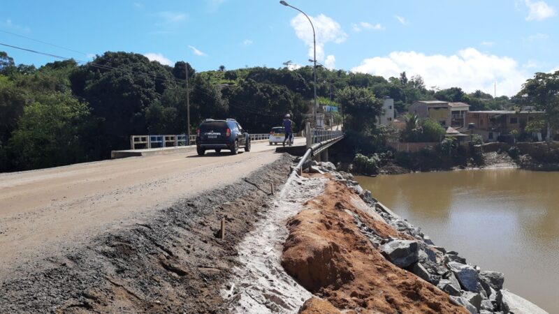 Obras de restauração do município vem contemplando a cidade e o interior de Itamaraju