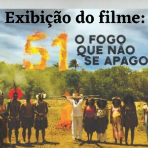 Novo filme de Itamar dos Anjos “51: O fogo que não se apagou” será exibido na UNEB dia 19 de abril em Teixeira de Freitas