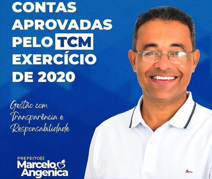 Marcelo Angênica tem contas públicas aprovadas pelo TCM relativas ao exercício de 2020 em Itamaraju
