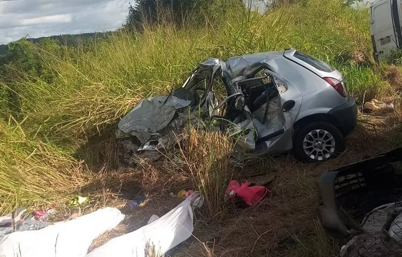 Quatro vítimas fatais de acidente na Bahia eram da mesma família
