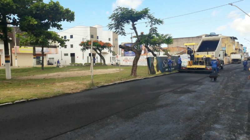 Mucuri segue investindo R$ 10,6 milhões em obras de pavimentação asfáltica na Cidade