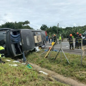 Identificadas as vítimas de acidente com ônibus da dupla Conrado e Aleksandro