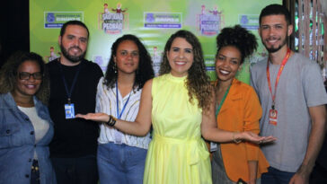 Cordélia Torres lança festejo junino de Eunápolis para imprensa baiana em Salvador