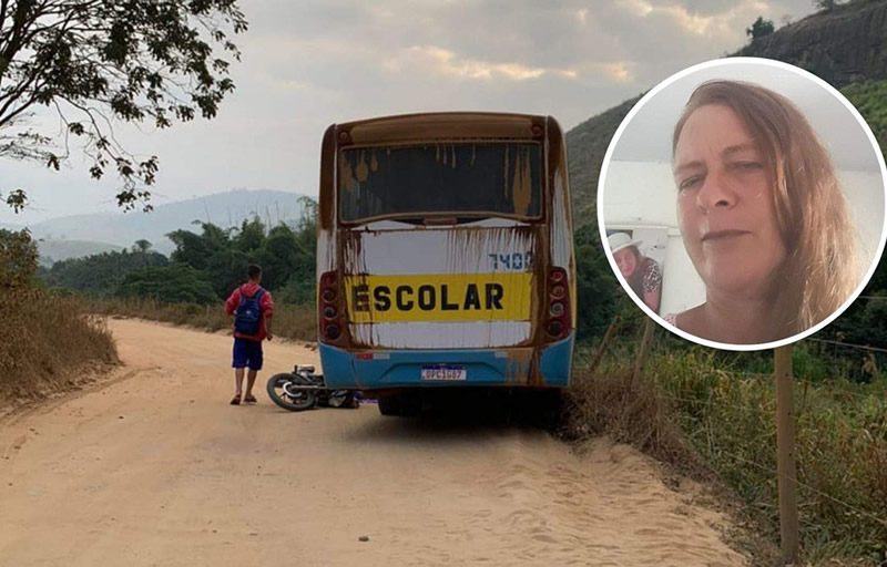 Professora morre após acidente com ônibus escolar no ES
