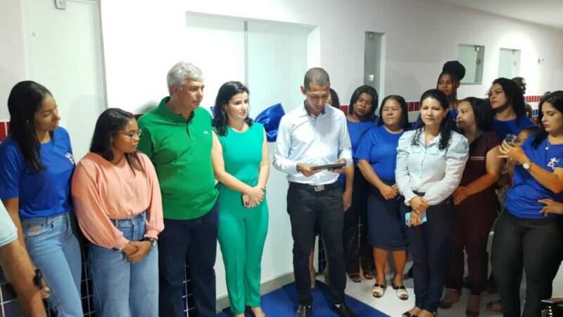 Nova Viçosa: Luciana Machado inaugura Unidade de Saúde da Família e a Praça Baía dos Anjos em Posto da Mata