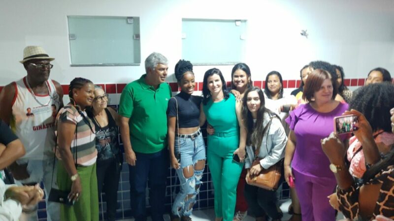 Nova Viçosa: Luciana Machado inaugura Unidade de Saúde da Família e a Praça Baía dos Anjos em Posto da Mata