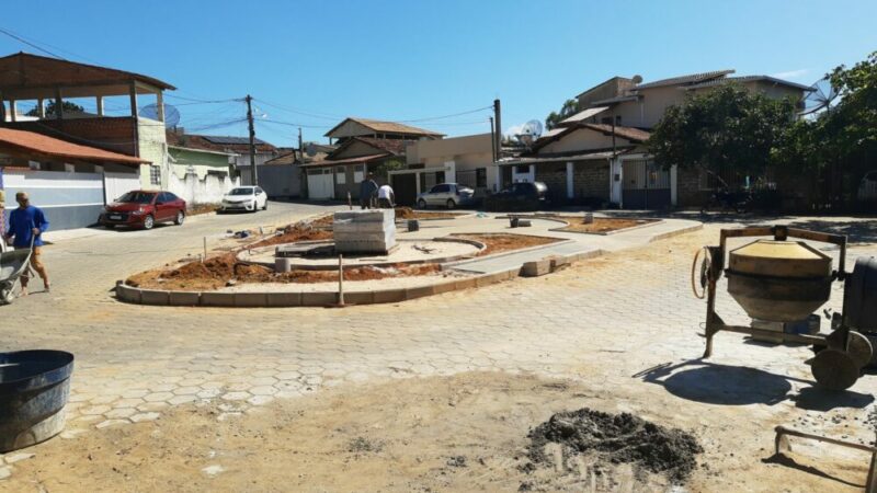 Prefeitura de Itamaraju toca projeto de praça para atrair esteticamente o bairro Avenida