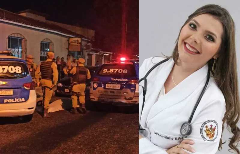 Veterinária Crislaine Faé é perseguida e morta a tiros no centro de Teixeira de Freitas