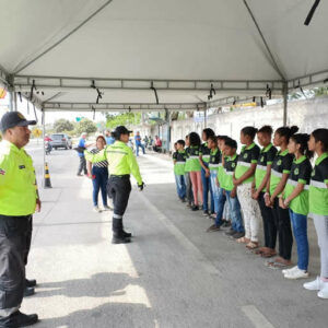 Encerramento da Semana Nacional de Trânsito reúne órgãos de segurança pública em blitz no centro de Eunápolis