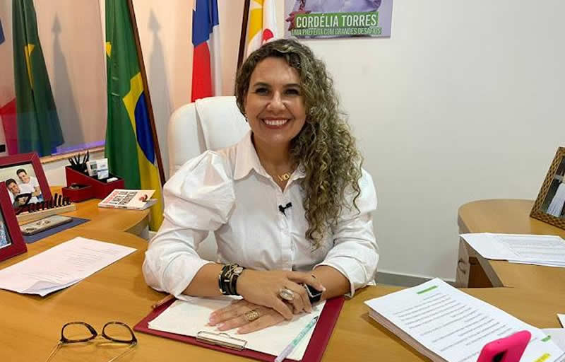 Eunápolis: prefeita Cordélia Torres concede recesso de fim de ano aos servidores