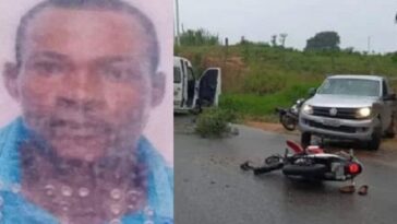 Colisão automobilística culminou com a morte de um motociclista na BA-489 em Prado