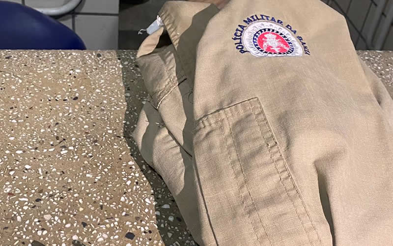 Falso policial militar é detido em Teixeira de Freitas com munições e uniforme da PM