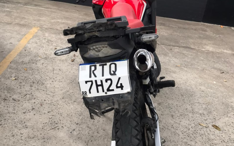 Polícia apreende moto com sinais de adulteração em Teixeira de Freitas