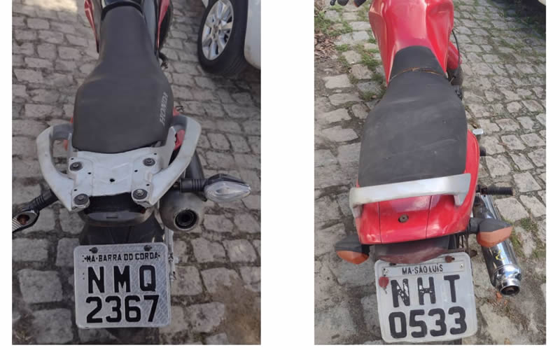 PM apreende motocicletas com adulteração em Teixeira de Freitas; comerciante é conduzido