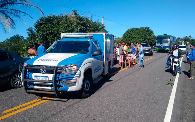 Motociclista morre após acidente entre Prado e Itamaraju