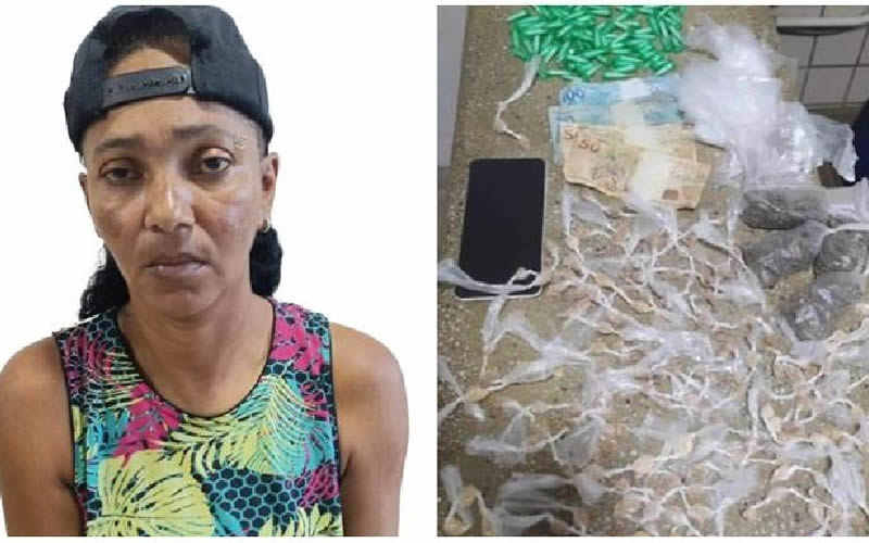 Mulher que tinha passagem por tráfico de drogas e morta a tiros em Medeiros Neto