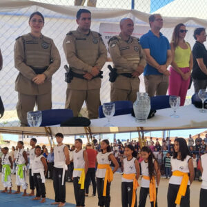 CPR-ES dá início ao Projeto Kung Fu na Escola em distrito de Teixeira de Freitas