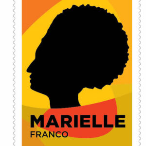 Selo dos Correios celebra legado de Marielle Franco