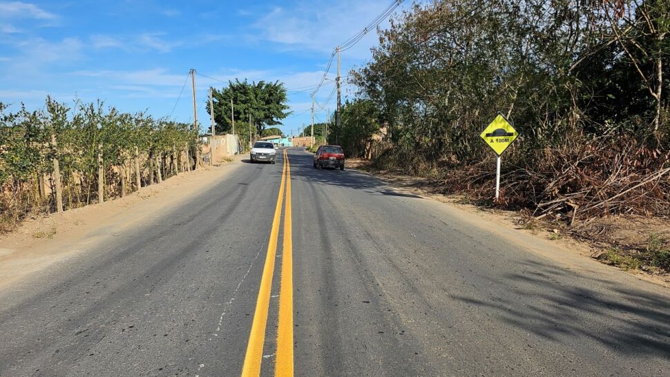 Concluídos os 100 Km de asfalto da BA-284 entre Itamaraju e Jucuruçu