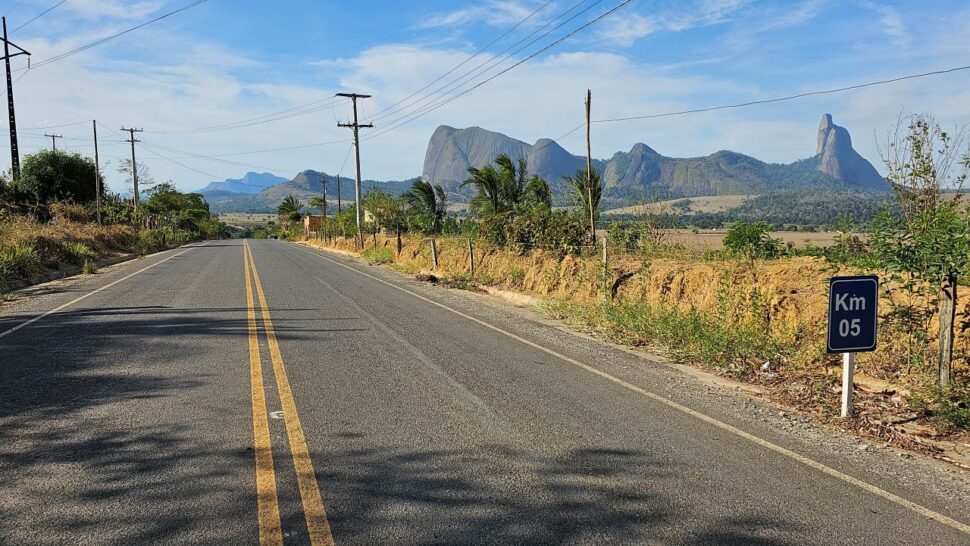 Concluídos os 100 Km de asfalto da BA-284 entre Itamaraju e Jucuruçu