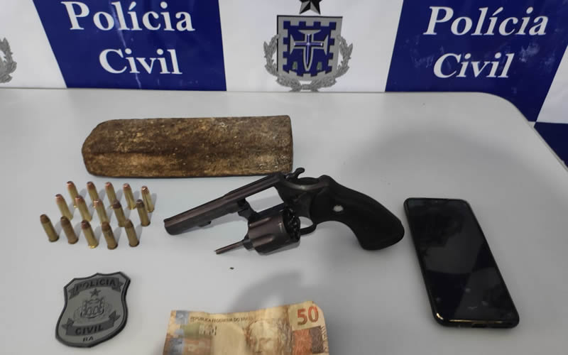 Preso acusado de controlar facção criminosa ligada ao tráfico de drogas em Caravelas