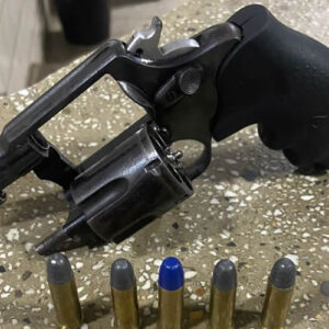 Polícia apreende revólver calibre 38 municiado em Teixeira de Freitas