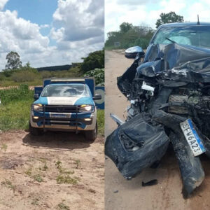 Passageiro de Saveiro morre após colisão lateral na BR-101, em território de Nova Viçosa