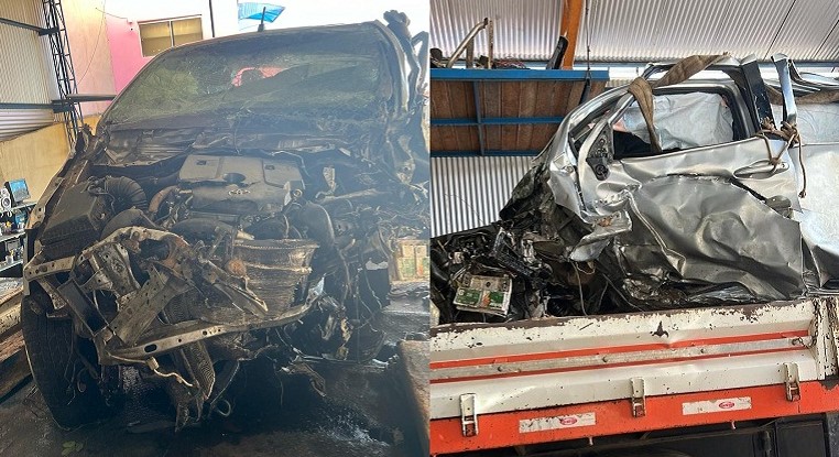 Trágico acidente automobilístico na BR-418 resultou na morte de 4 pessoas no município de Mucuri