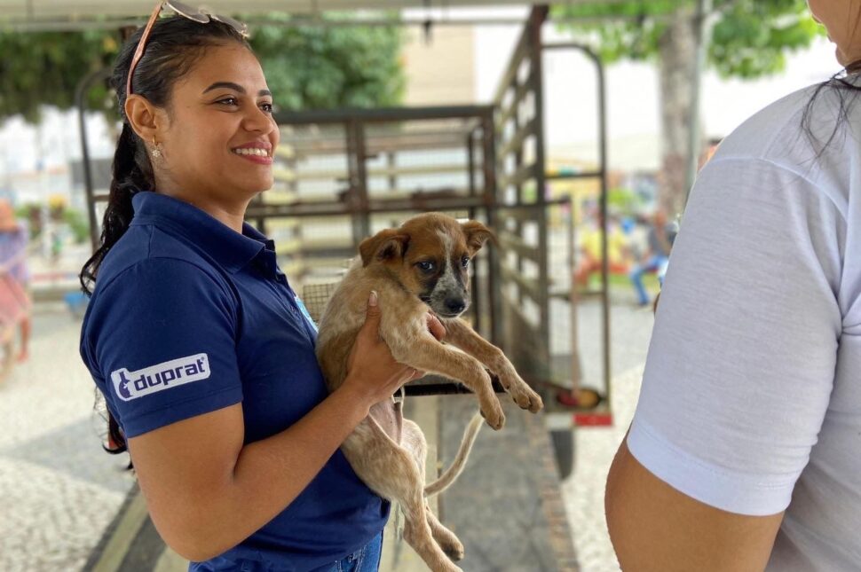 Feira da Adoção de Cães e Gatos em Eunápolis: Um mar de emoções e novos Laços de Amor