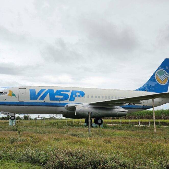 O Avião da VASP que veio parar no “meio do nada” no interior de Minas Gerais