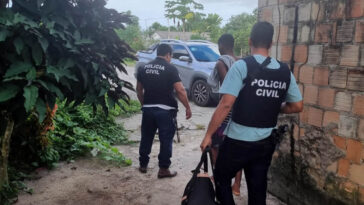 Polícia Civil cumpre mandado e prende acusado de homicídio no interior de Alcobaça
