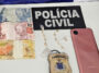 “Cabeça de Taca” é preso acusado de fazer delivery de drogas em Caravelas